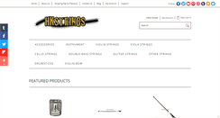 Desktop Screenshot of hkstrings.com